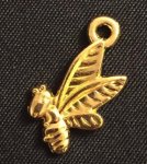 (image for) Gold Bee Charm